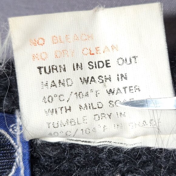 VTG 20 ANS Mariea Kim Womens 80s Retro Artsy Abstract Embroidered Sweater Medium - Picture 8 of 8